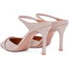 image:imageFSJ Women Sexy Stiletto High Heels Mule Rhinestones Strappy Slide Pumps Slip On Pointed Closed Toe Backless Sandals Wedding Party Dress Shoes Size 416 USPink Crystal