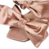 image:imageFSJ Women Sexy Two Bows Open Toe Mules Stiletto High Heel Slip On Party Evening Slides Shoes Size 415 USChampagne Gold