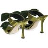 image:imageFSJ Women Sexy Two Bows Open Toe Mules Stiletto High Heel Slip On Party Evening Slides Shoes Size 415 USOlive