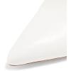 image:imageFSJ Women Slip On Closed Pointed Toe Mules Slide Sandals Stiletto High Heels Classic Summer Shoes Size 415 USWhite Matte