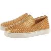 image:imageFSJ Women amp Men Fashion Studded Flat Loafers Shoes Round Toe Comfortable Slip On Unisex Rivets Pumps Elegant Formal Luxury Shoes Size 416 USGold