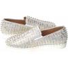 image:imageFSJ Women amp Men Fashion Studded Flat Loafers Shoes Round Toe Comfortable Slip On Unisex Rivets Pumps Elegant Formal Luxury Shoes Size 416 USMulti