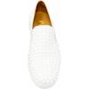 image:imageFSJ Women amp Men Fashion Studded Flat Loafers Shoes Round Toe Comfortable Slip On Unisex Rivets Pumps Elegant Formal Luxury Shoes Size 416 USWhite