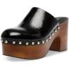 image:imageFSJ Women Platform Mules Chunky Block High Heel Sandals Studded Closed Toe Slip On Clogs Casual Holiday Party Dress Shoes Size 416 USBlack