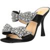 Black Rhinestone Bow