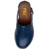 image:imageFSJ Women Closed Round Toe Studded Mules Chunky Wooden Platform Heel Clogs Adjustable Buckle Strap Slingback Casual Shoes Size 416 USBlue