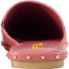 image:imageFSJ Women Mules Sandals Comfort Rivets Low Heels Closed Point Toe Slip On Fancy Casual Office Shoes Size 415 M USIndianred