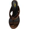 image:imageFSJ Women Round Open Toe Thong Stiletto Mule Sandals High Heel Slip On Flip Flops Comfortable Summer Wedding Evening Shoes Size 416 USBrown