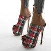 image:imageFSJ Women Sexy Studded Platform Mules Stiletto High Heel Peep Toe Slip On Summer Party Dress Prom Shoes Size 415 USCheck