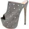 image:imageFSJ Women Sexy Studded Platform Mules Stiletto High Heel Peep Toe Slip On Summer Party Dress Prom Shoes Size 415 USSnake Pattern