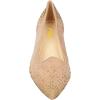 image:imageFSJ Women Sparkle Rhinestones Pointed Toe Flats Gold Embellished Suede Slip On Ballet Flats Elegant Wedding Bride Shoes Size 415 USNude