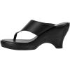 image:imageFSJ Women Wedge Flip Flops SlipOn Thong Sandals Platform Mules Arch Support Slippers High Heel Sexy Summer Casual Shoes Size 416 USBlack