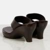 image:imageFSJ Women Wedge Flip Flops SlipOn Thong Sandals Platform Mules Arch Support Slippers High Heel Sexy Summer Casual Shoes Size 416 USDark Coffee