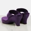 image:imageFSJ Women Wedge Flip Flops SlipOn Thong Sandals Platform Mules Arch Support Slippers High Heel Sexy Summer Casual Shoes Size 416 USPurple