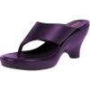 image:imageFSJ Women Wedge Flip Flops SlipOn Thong Sandals Platform Mules Arch Support Slippers High Heel Sexy Summer Casual Shoes Size 416 USPurple