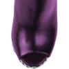 image:imageFSJ Women Stylish Peep Toe Wedge High Heel Ankle Boots with Studs Platform Side Zip Fashion Booties Party Concert Shoes Size 416 USPurple