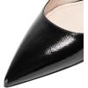 image:imageFSJ Women Classic Slingback Pumps Low Kitten Mid Heels Sandals Pointy Toe Comfortable Formal Party Prom Wedding Shoes Size 415 M USBlacktassel