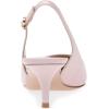 image:imageFSJ Women Classic Slingback Pumps Low Kitten Mid Heels Sandals Pointy Toe Comfortable Formal Party Prom Wedding Shoes Size 415 M USLavender