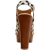 image:imageFSJ Women Studded Platform Heels Slingback Sandals Wooden Block Heel Ankle Strap Peep Toe Clogs Mules Comfortable Walking Shoes Size 416 USPolka Dot