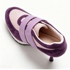 image:imageFSJ Women Round Toe Sneaker Stiletto High Heels Breathable Mesh Dual HookampLoop Comfort Pumps Size 416 USPurple