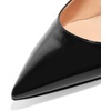 image:imageFSJ Womens Pointed Toe Slingback Rhinestone PumpsBlack Patent