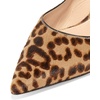 image:imageFSJ Womens Pointed Toe Slingback Rhinestone PumpsLeopard