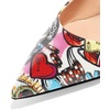 image:imageFSJ Womens Pointed Toe Slingback Rhinestone PumpsSweet Heart