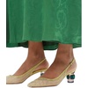 image:imageFSJ Womens Pointed Toe Slingback Rhinestone PumpsYellow