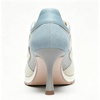 image:imageFSJ Women Round Toe Sneaker Stiletto High Heels Breathable Mesh Dual HookampLoop Comfort Pumps Size 416 USLight Blue