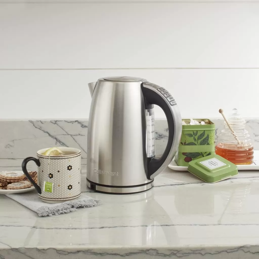 imageCuisinart 17Liter Stainless Steel Cordless Electric Kettle with 6 Preset TemperaturesStainless Steel
