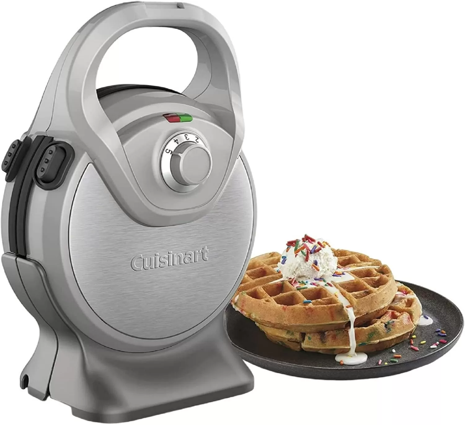 imageCuisinart 2in1 Waffle Maker with Removable PlatesStainless