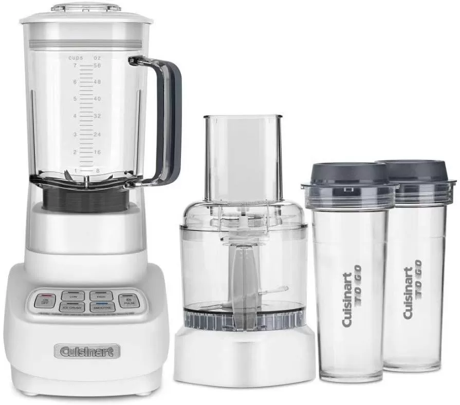 imageCuisinart BFP650 1 HP BlenderFood Processor Silver 3cupWhite