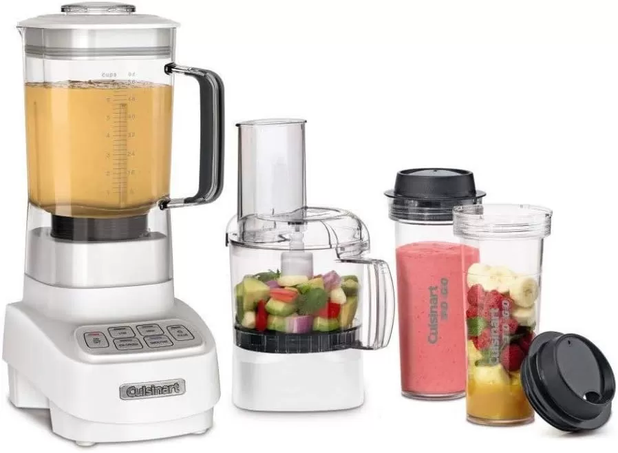 imageCuisinart BFP650 1 HP BlenderFood Processor Silver 3cupWhite