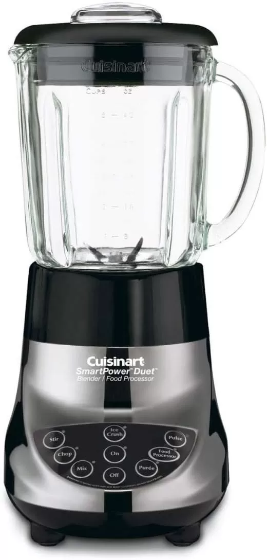 imageCuisinart BFP703BC Smart Power Duet BlenderFood Processor Brushed Chrome 3 cup count of 6Processor