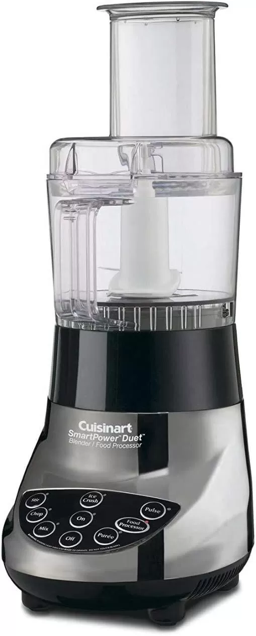 imageCuisinart BFP703BC Smart Power Duet BlenderFood Processor Brushed Chrome 3 cup count of 6Processor
