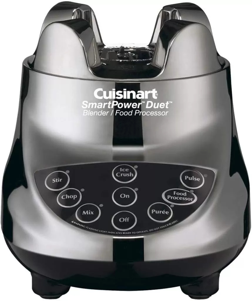 imageCuisinart BFP703BC Smart Power Duet BlenderFood Processor Brushed Chrome 3 cup count of 6Processor