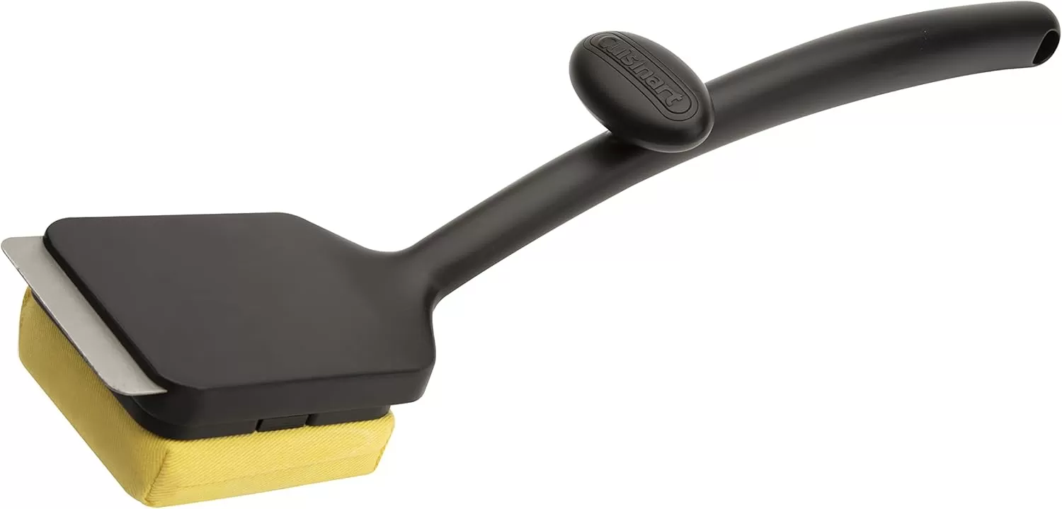 imageCuisinart CCB1000 Grill Renew Steam Cleaner Brush Safe and Effective Barbecue Cleaning Brush Replaceable Head Aramid Fiber FabricRenew Steam Cleaner Grill Cleaning Brush