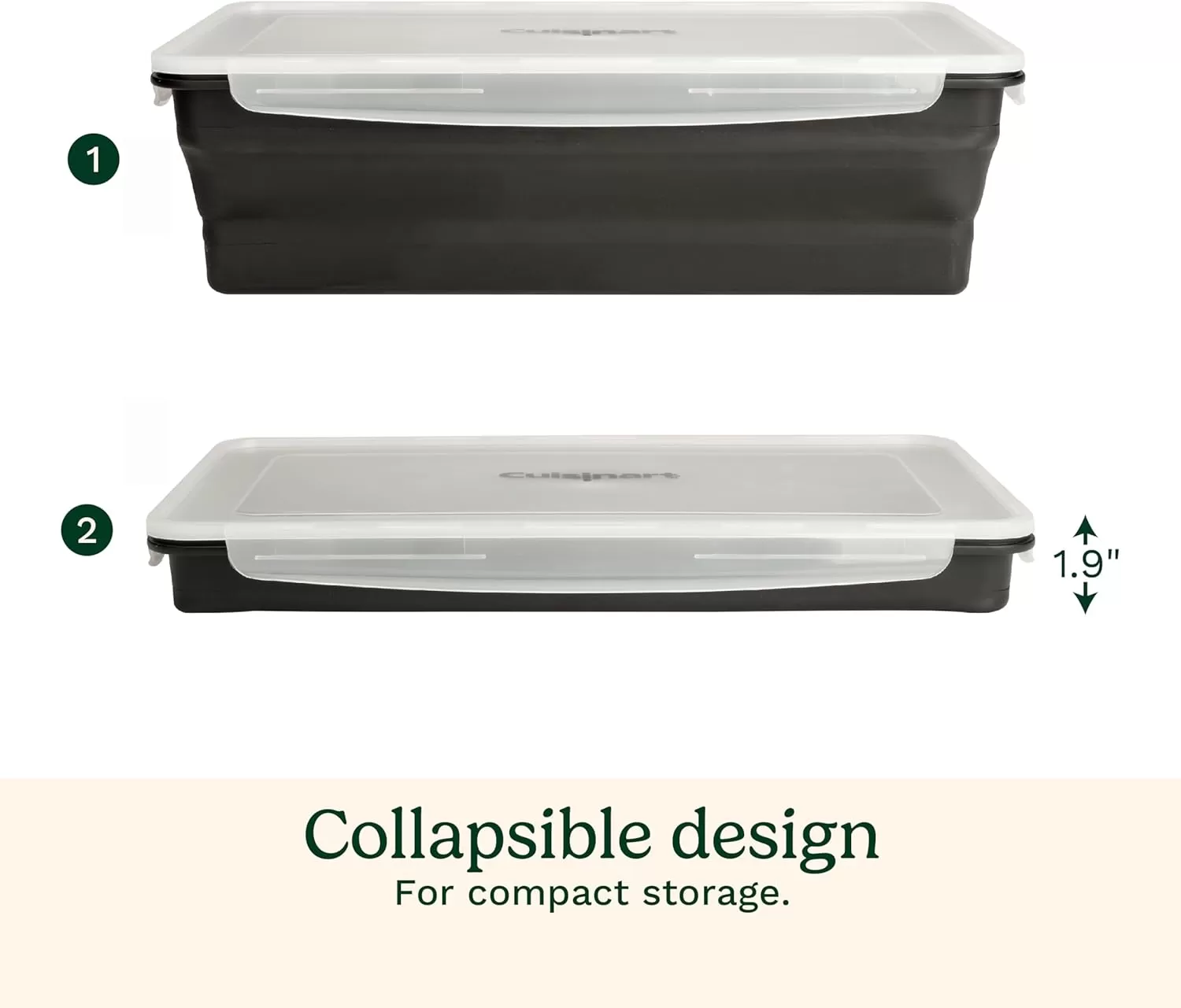 imageCuisinart CMT100 XL Collapsible Marinade Container Black