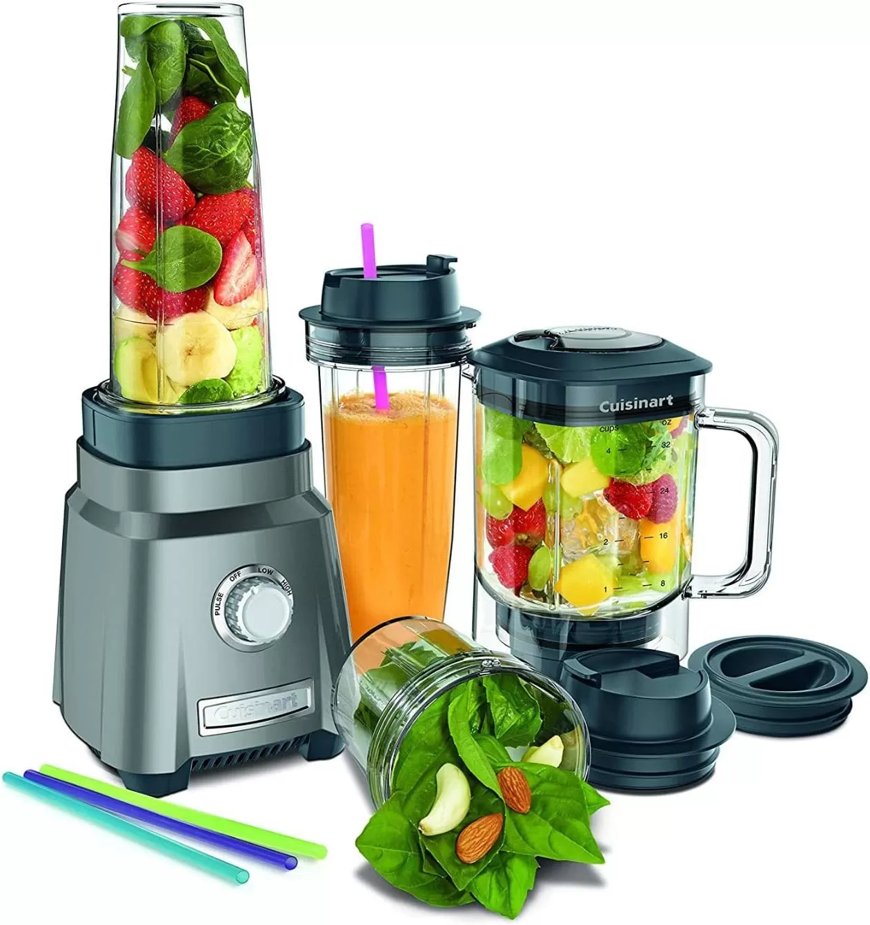 imageCuisinart CPB380 Hurricane Compact Juicing Blender Gunmetal