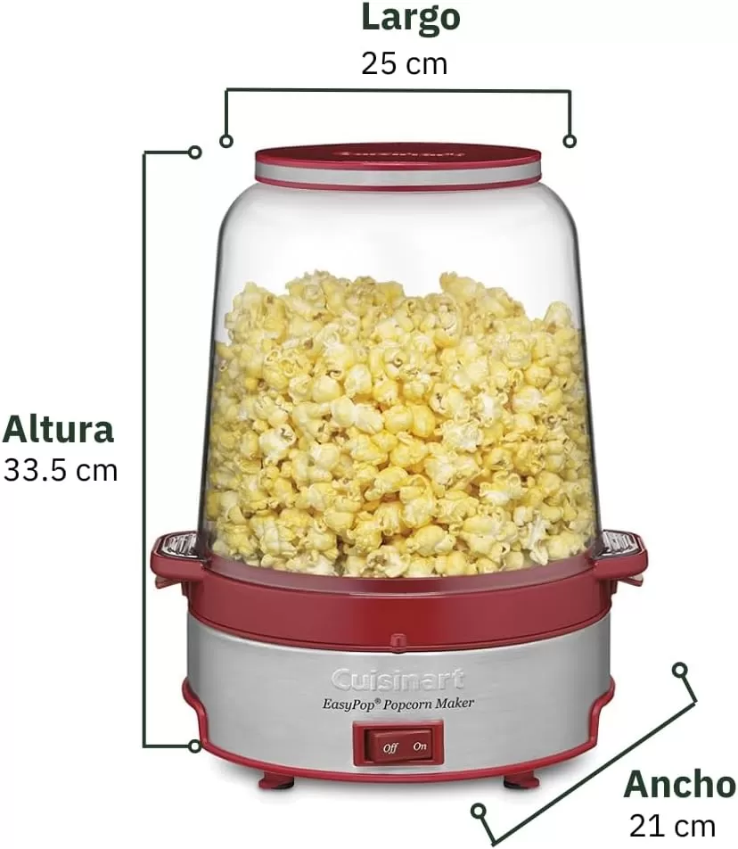 imageCuisinart CPM700P1 EasyPop Popcorn Maker RedRed