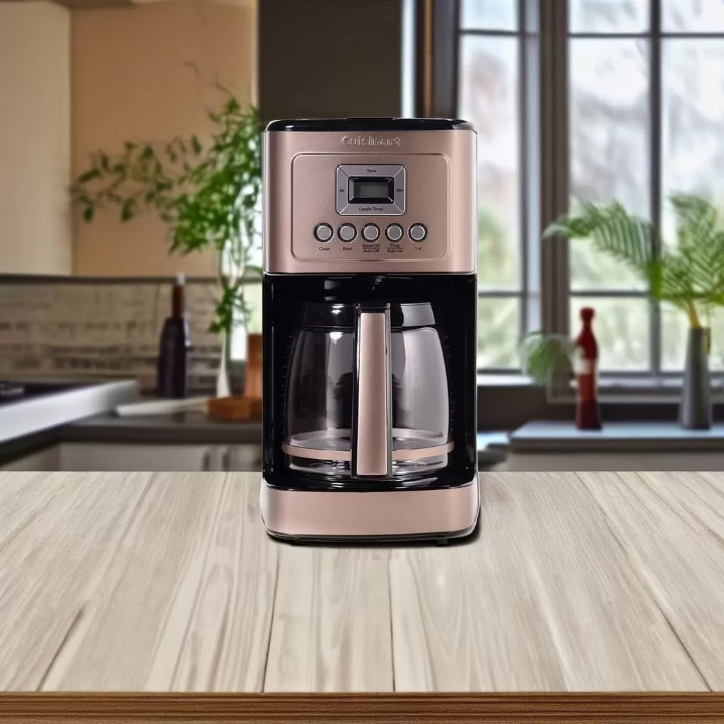 imageCuisinart Coffee Maker 14Cup Glass Carafe Fully Automatic for Brew Strength Control ampamp 14 Cup Setting Stainless Steel DCC3200P1Umber