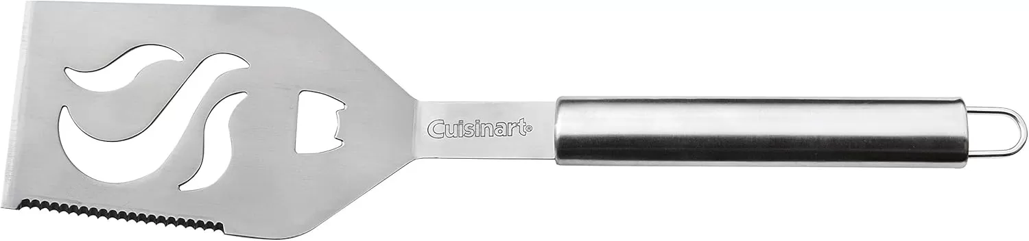 imageCuisinart Deluxe Grill Tool Set 20Piece BBQ Kit with Aluminum Case ampamp Digital Temperature Fork Spatula Tongs Grill Accessories ampamp Utensils Grilling Set for CookoutDeluxe Grill Set  14Piece