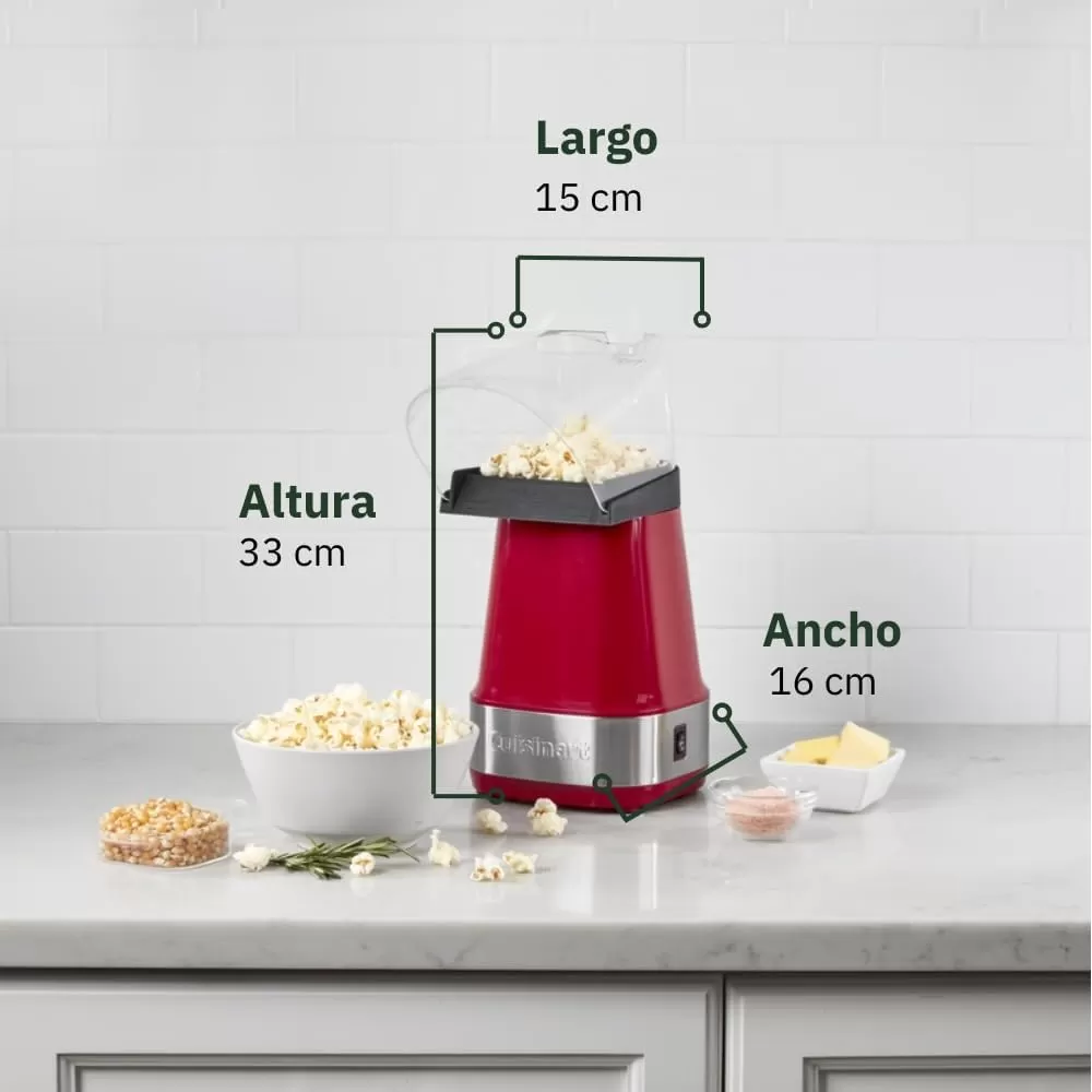 imageCuisinart EasyPop Hot Air Popcorn Maker RedEasy Pop Red
