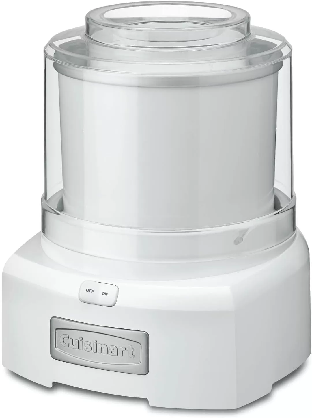 imageCuisinart Ice Cream Maker Machine 15 Quart Sorbet Frozen Yogurt Maker Double Insulated White ICE21P1