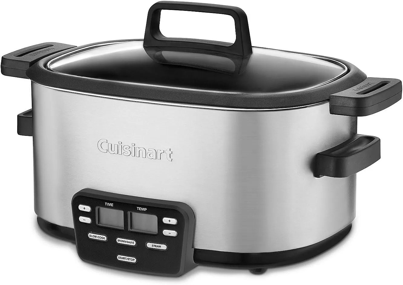 imageCuisinart MSC600 3In1 Cook Central 6Quart MultiCooker Slow Cooker BrownSaute Steamer Silver6 Quarts