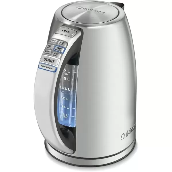 imageCuisinart 17Liter Stainless Steel Cordless Electric Kettle with 6 Preset TemperaturesStainless Steel