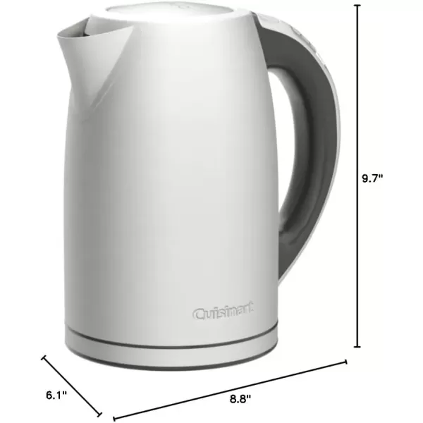 imageCuisinart 17Liter Stainless Steel Cordless Electric Kettle with 6 Preset TemperaturesStainless Steel