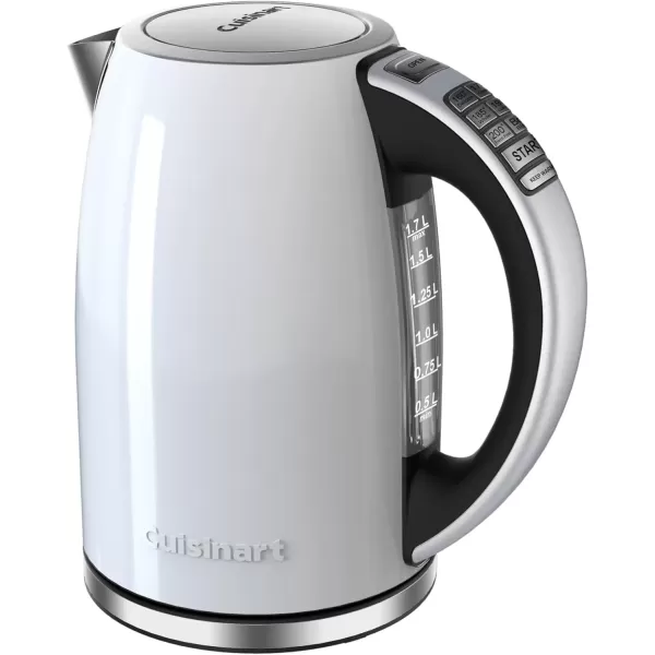 imageCuisinart 17Liter Stainless Steel Cordless Electric Kettle with 6 Preset TemperaturesWhite