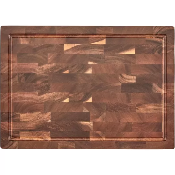 imageCuisinart 17quot Reversible End Grain Acacia Cutting Board Embedded Handles