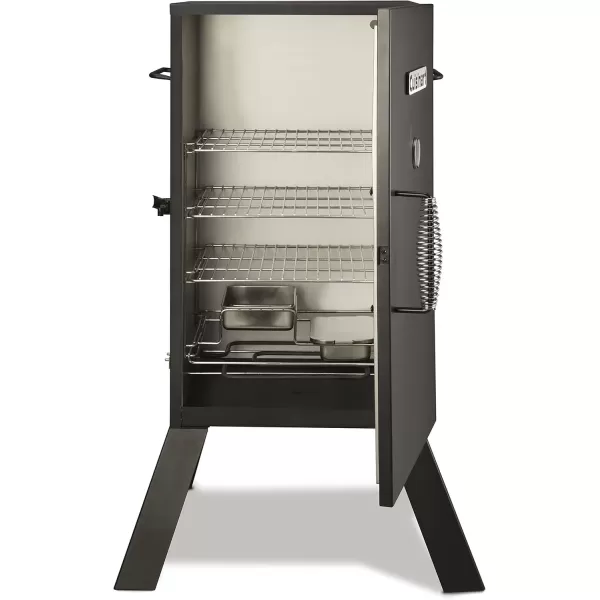 imageCuisinart 30quot Electric Smoker 3 Adjustable Racks Large Capacity BBQ Water ampamp Wood Trays for Smoked Meat Brisket Salmon ampamp Jerky Adjustable Temperature Control